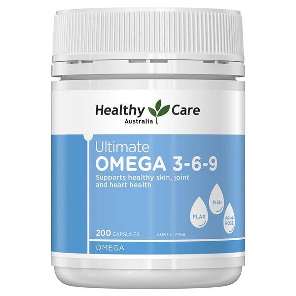 Dầu Cá Healthy Care Ultimate Omega 3,6,9 - Hàng Chính Hãng Úc Mẫu Mới