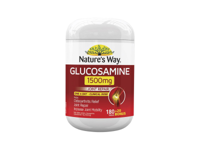 Viên Uống Bổ Xương Khớp Glucosamine Nature's Way 1500mg 180 viên - Hàng chính hãng