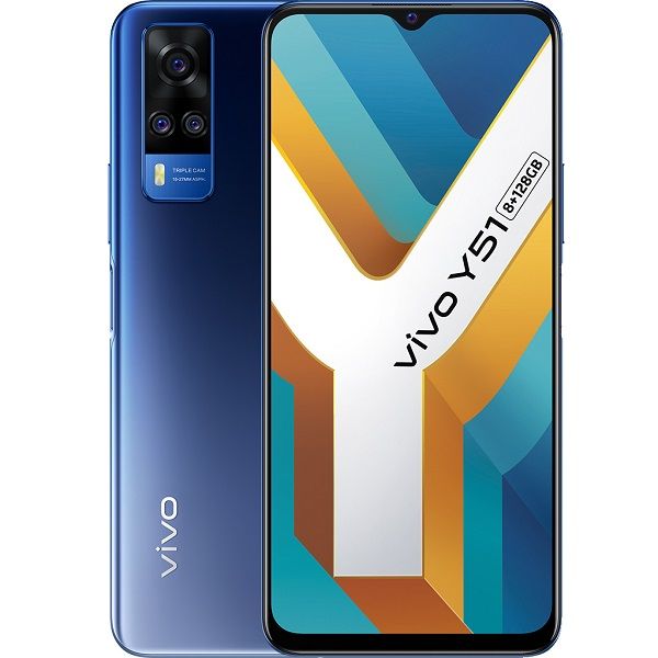 Điện thoại Vivo Y51 8GB/128GB Xanh Dương - Hàng Chính Hãng