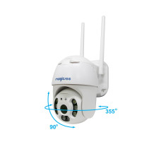Camera giám sát ngoài trời xoay 360 độ Magicsee ZS120 - Chống nước tiêu chuẩn IP68