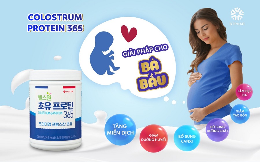 Sữa non Colostrum Protein 365 Lotte - Nhập Khẩu Hàn Quốc