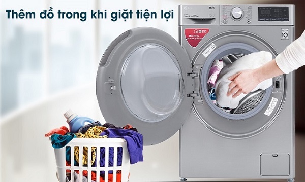 Máy giặt LG Inverter 8.5 Kg FV1408S4V Hình 5
