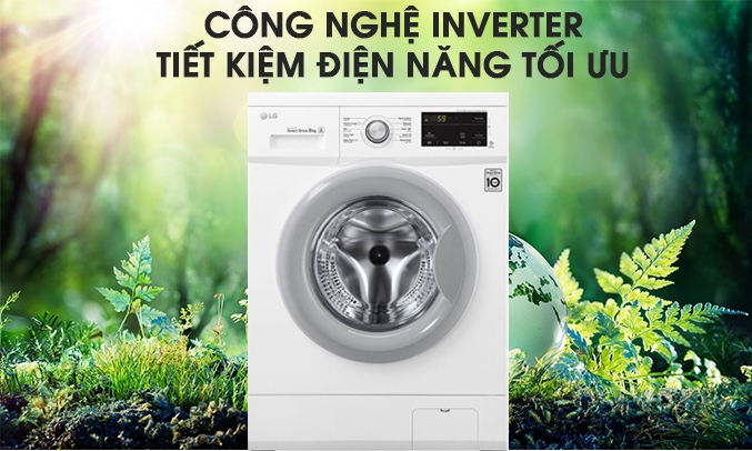 Máy giặt LG Inverter 8 kg FM1208N6W Hình 6