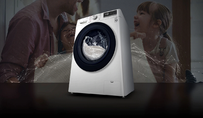 Máy giặt sấy LG Inverter 8.5 Kg FV1408G4W Hình 1