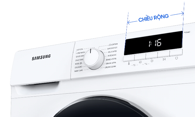 Máy giặt Samsung Inverter 8 Kg WW80T3020WW/SV Hình 7