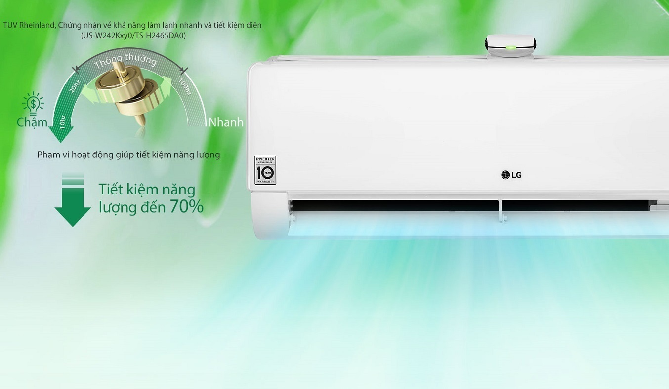 Máy lạnh LG Inverter 1.5 HP V13ENS Hình 2