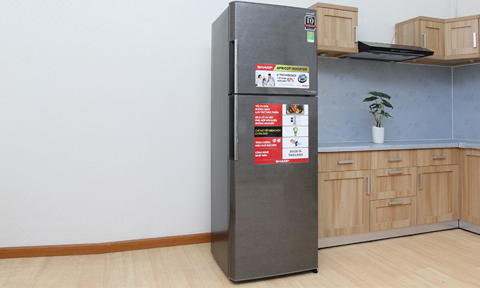 Tủ lạnh Sharp Inverter 342 lít SJ-X346E-SL Hình 2