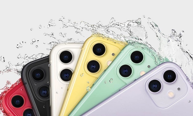 Khả năng chống nước trên Iphone 11