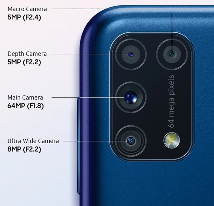 Điện thoại Samsung Galaxy M31 Hình 3