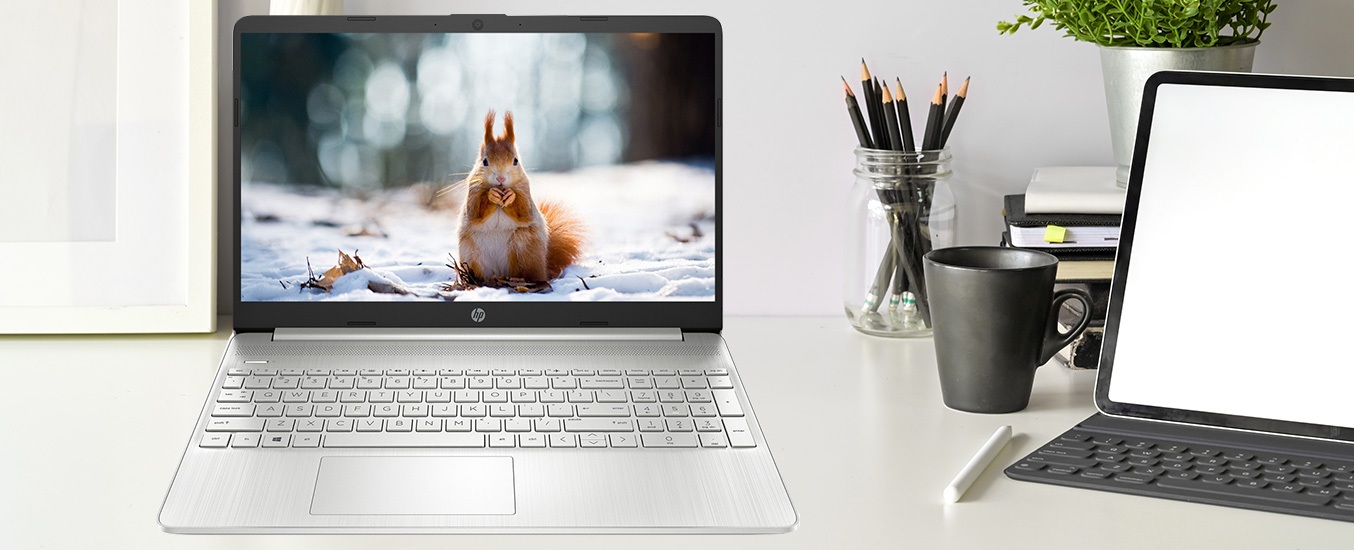 Laptop HP 15S-FQ1107TU Core I3-1005G1 15.6 inch 193Q3PA hình 1