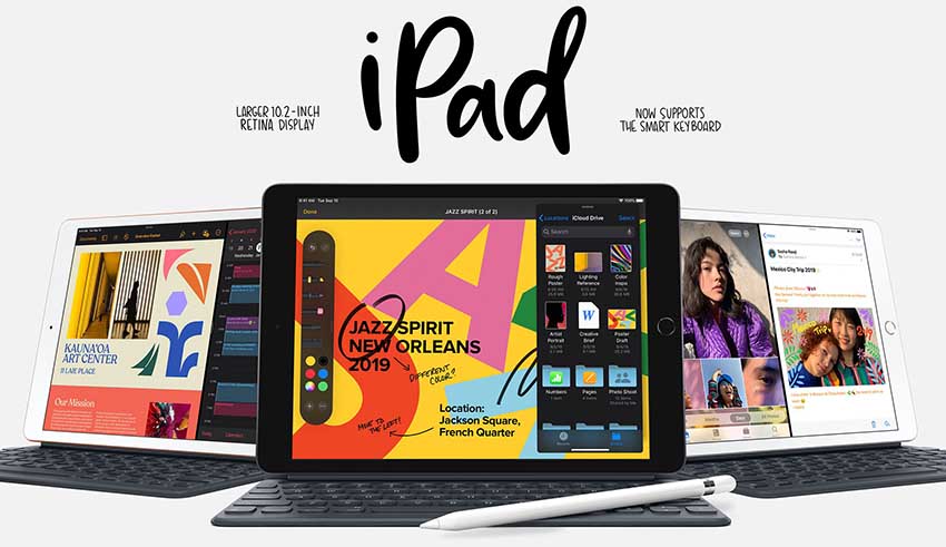 Máy tính bảng iPad 10.2 Inch WiFi/Cellular 128GB New 2019 Hình 2