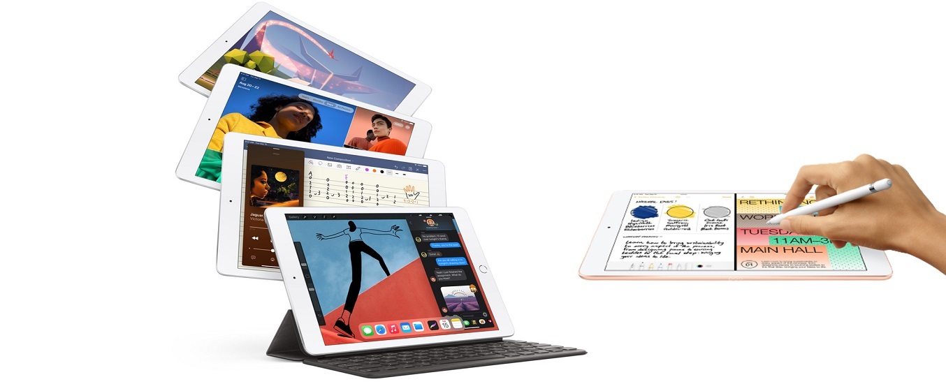 Máy tính bảng iPad 10.2 inch Wifi 128GB MYLE2ZA/A Bạc (2020) Hình 2