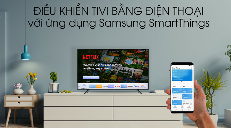 Smart Tivi Samsung 4K 43 inch UA43TU8100KXXV Hình 13